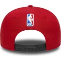 czerwona-plaska-czapka-snapback-9fifty-statement-miami-heat-nba-new-era