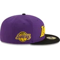 new-era-flat-brim-59fifty-statement-los-angeles-lakers-nba-purple-and-black-fitted-cap