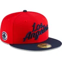 cap-plokscia-red-ajustada-59fifty-statement-los-angeles-clippers-nba-new-era