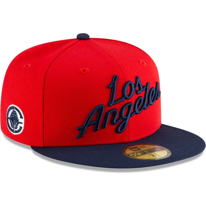 cap-plokscia-red-ajustada-59fifty-statement-los-angeles-clippers-nba-new-era