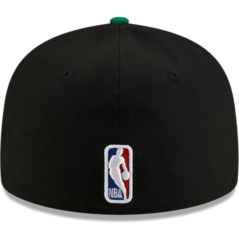 kepure-plokscia-juoda-priglundantis-59fifty-statement-boston-celtics-nba-new-era