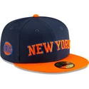 cap-plokscia-navy-blue-ajustada-59fifty-statement-new-york-knicks-nba-new-era