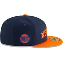 kepure-plokscia-tamsiai-melyna-priglundantis-59fifty-statement-new-york-knicks-nba-new-era