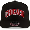 kepure-islenkta-juoda-snapback-9seventy-statement-stretch-snap-chicago-bulls-nba-new-era