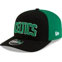 kepure-islenkta-juoda-snapback-9seventy-statement-stretch-snap-boston-celtics-nba-new-era