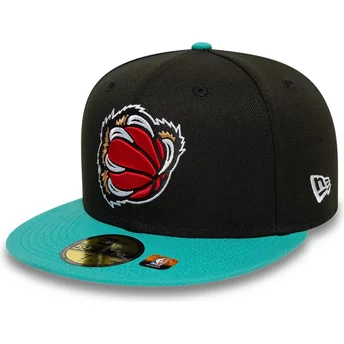 Czarna i zielona dopasowana czapka z daszkiem 59FIFTY Classic Memphis Grizzlies NBA New Era