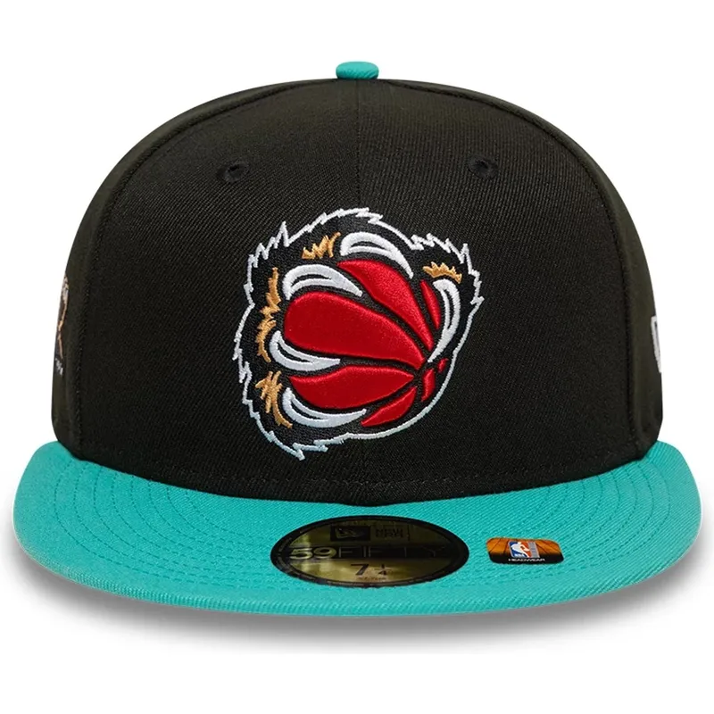 kepure-plokscia-juoda-priglundantis-59fifty-classic-memphis-grizzlies-nba-new-era