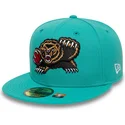 zielona-dopasowana-czapka-z-daszkiem-59fifty-classic-memphis-grizzlies-nba-new-era