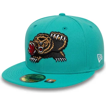Kepurė plokščia žalia priglundantis 59FIFTY Classic Memphis Grizzlies NBA New Era
