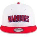 kepure-plokscia-raudona-snapback-9fifty-classic-golden-state-warriors-nba-new-era