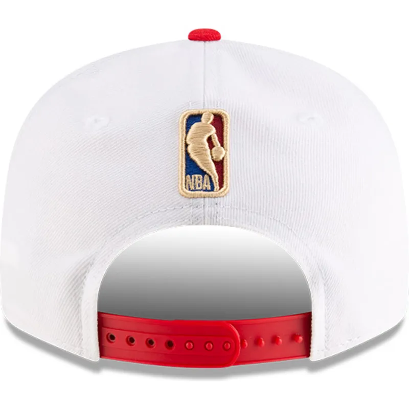 kepure-plokscia-raudona-snapback-9fifty-classic-golden-state-warriors-nba-new-era