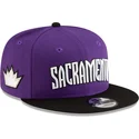 kepure-plokscia-violetine-snapback-9fifty-classic-sacramento-kings-nba-new-era