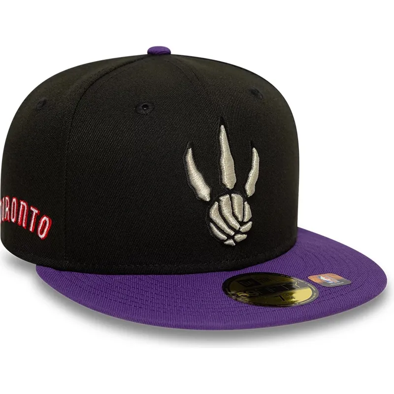 cap-plokscia-black-ajustada-59fifty-classic-toronto-raptors-nba-new-era