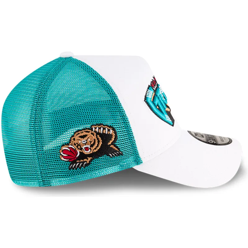 czapka-trucker-biala-i-zielona-a-frame-classic-memphis-grizzlies-nba-new-era