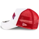 kepure-islenkta-raudona-snapback-a-frame-classic-golden-state-warriors-nba-new-era