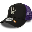 czapka-trucker-czarno-fioletowa-a-frame-classic-toronto-raptors-nba-new-era
