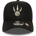 kepure-islenkta-juoda-snapback-a-frame-classic-toronto-raptors-nba-new-era