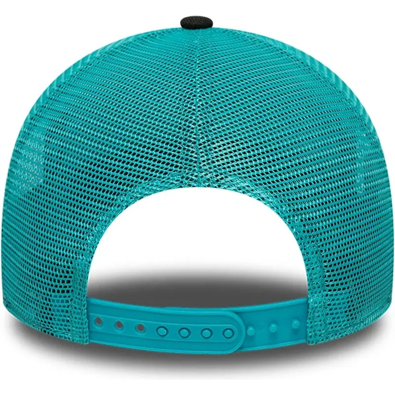 czapka-trucker-czarno-zielona-a-frame-classic-memphis-grizzlies-nba-new-era