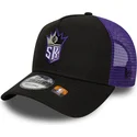 czarna-i-fioletowa-czapka-trucker-a-frame-classic-sacramento-kings-nba-od-new-era