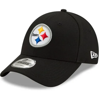 Wyginięta czapka czarna z regulacją 9FORTY The League Pittsburgh Steelers NFL New Era