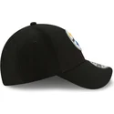 kepure-islenkta-juoda-reguliuojamas-9forty-the-league-pittsburgh-steelers-nfl-new-era