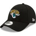 kepure-islenkta-juoda-reguliuojama-juostele-9forty-the-league-jacksonville-jaguars-nfl-new-era