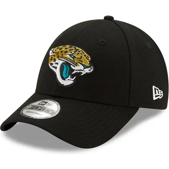 czarna-regulowana-czapka-z-zakrzywionym-daszkiem-9forty-the-league-jacksonville-jaguars-nfl-new-era