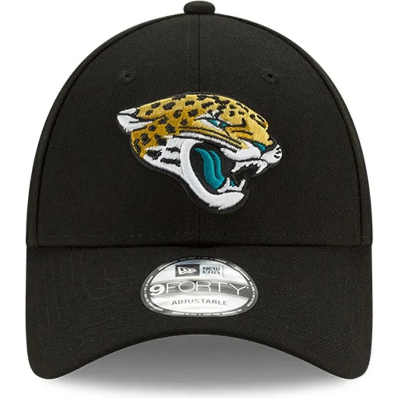 czarna-regulowana-czapka-z-zakrzywionym-daszkiem-9forty-the-league-jacksonville-jaguars-nfl-new-era
