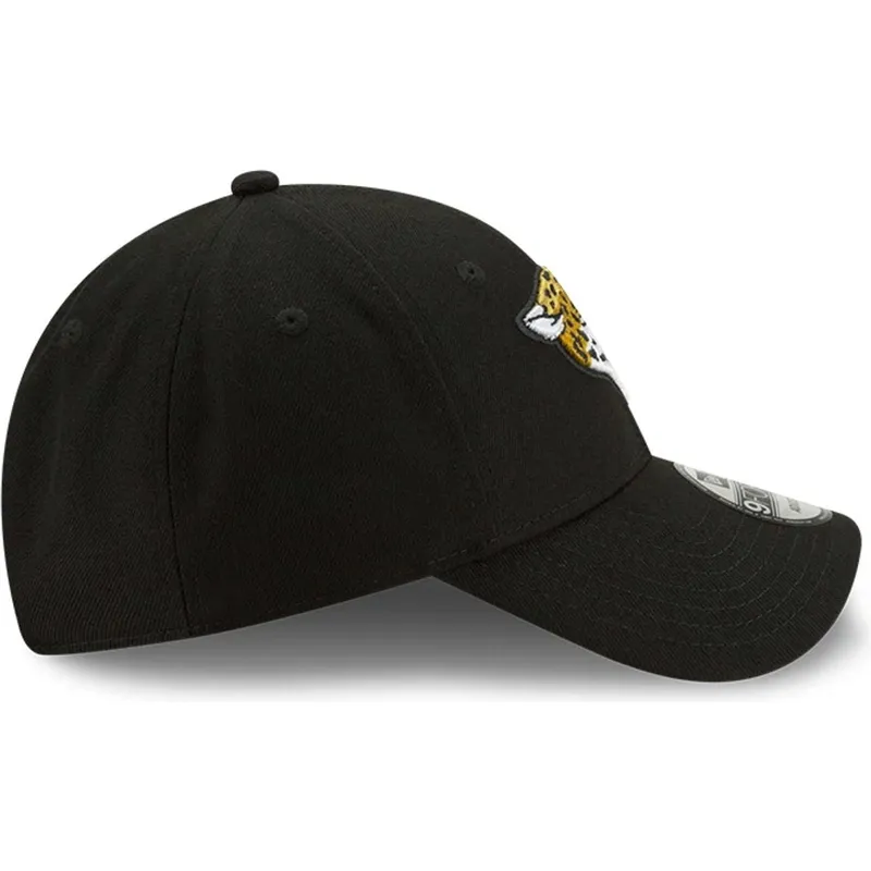 kepure-islenkta-juoda-reguliuojama-juostele-9forty-the-league-jacksonville-jaguars-nfl-new-era