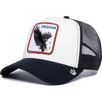 kepure-islenkta-balta-snapback-freedom-the-farm-goorin-bros