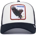 kepure-islenkta-balta-snapback-freedom-the-farm-goorin-bros