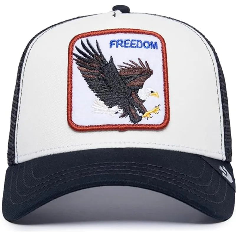 kepure-islenkta-balta-snapback-freedom-the-farm-goorin-bros kepure-islenkta-balta-snapback-freedom-the-farm-goorin-bros