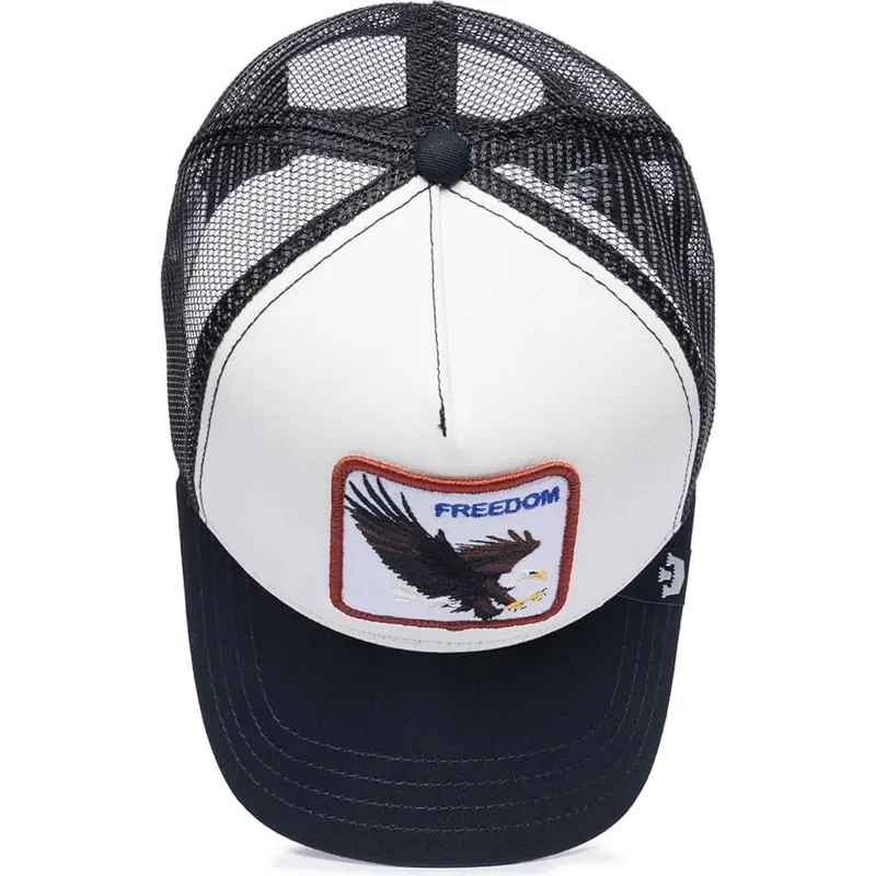 kepure-islenkta-balta-snapback-freedom-the-farm-goorin-bros kepure-islenkta-balta-snapback-freedom-the-farm-goorin-bros