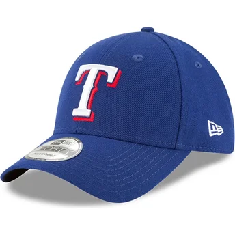 Kepurė išlenkta mėlyna reguliuojamas 9FORTY The League Texas Rangers MLB New Era