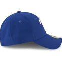 new-era-curved-brim-9forty-the-league-texas-rangers-mlb-blue-adjustable-cap