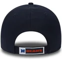 new-era-curved-brim-9forty-the-league-chicago-bears-nfl-navy-blue-adjustable-cap