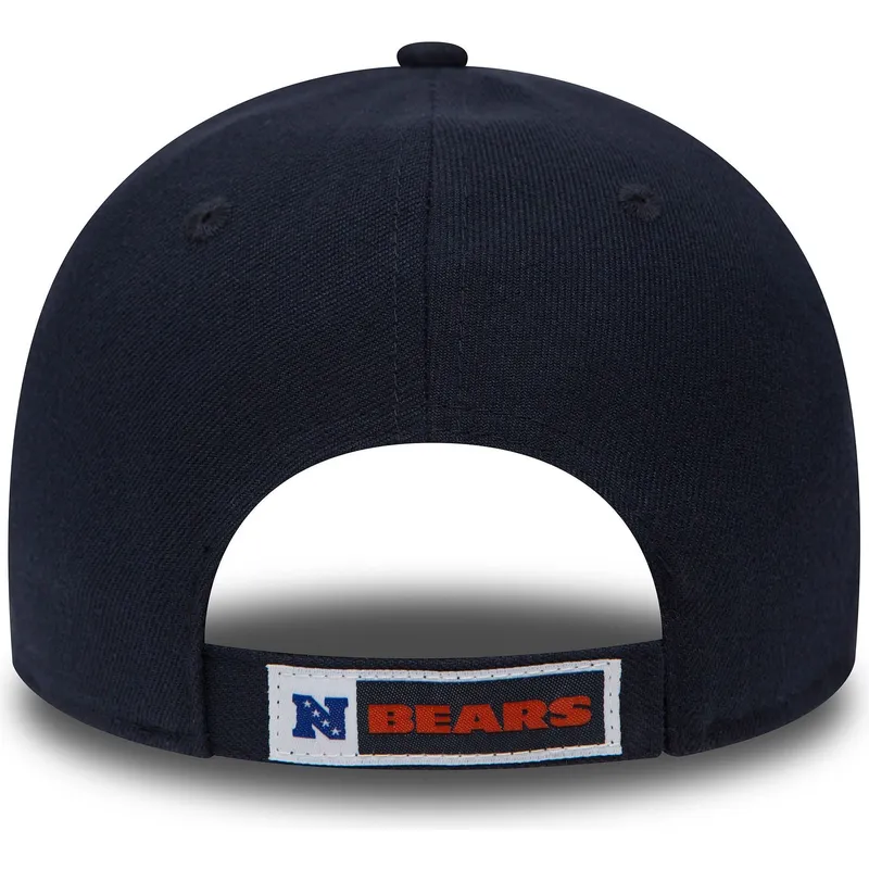 cap-islenkta-navy-blue-adjustable-strap-9forty-the-league-chicago-bears-nfl-new-era