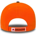 new-era-curved-brim-9forty-the-league-denver-broncos-nfl-orange-and-navy-blue-adjustable-cap