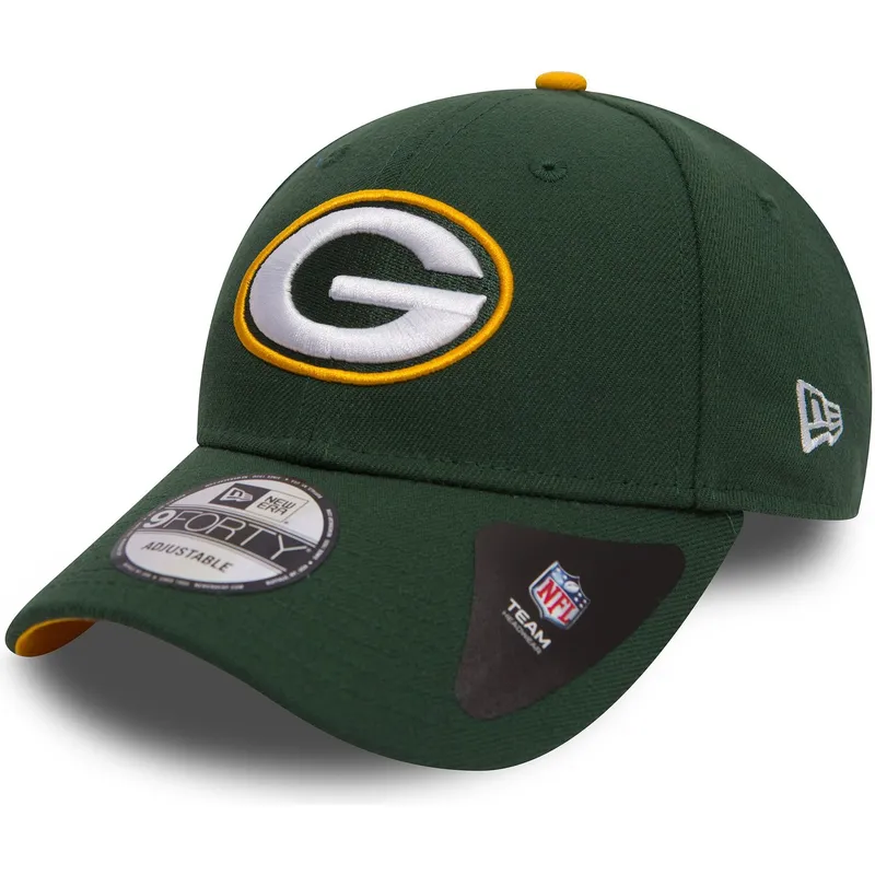 kepure-islenkta-zalia-reguliuojamas-9forty-the-league-green-bay-packers-nfl-new-era