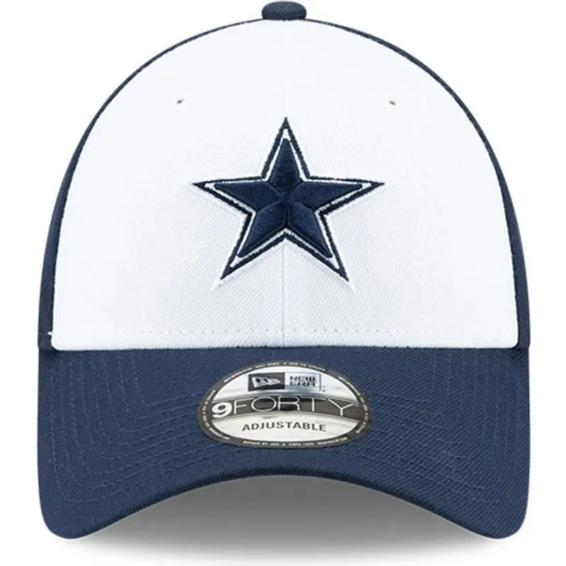 kepure-islenkta-tamsiai-melyna-reguliuojama-juostele-9forty-the-league-dallas-cowboys-nfl-new-era