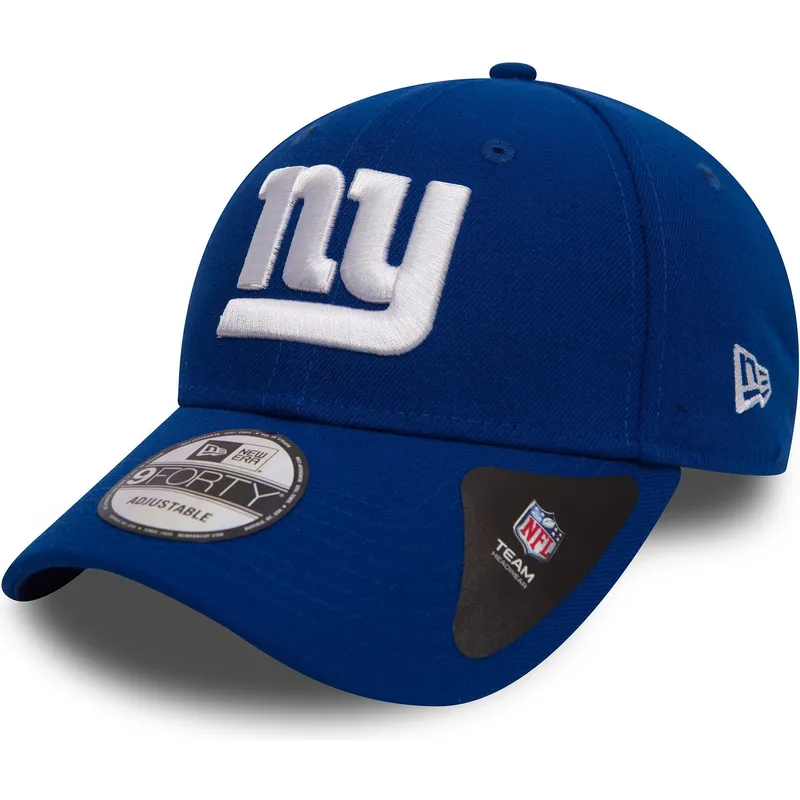 kepure-islenkta-melyna-reguliuojama-juostele-9forty-the-league-new-york-giants-nfl-new-era