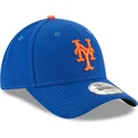 kepure-islenkta-melyna-reguliuojama-juostele-9forty-the-league-new-york-mets-mlb-new-era