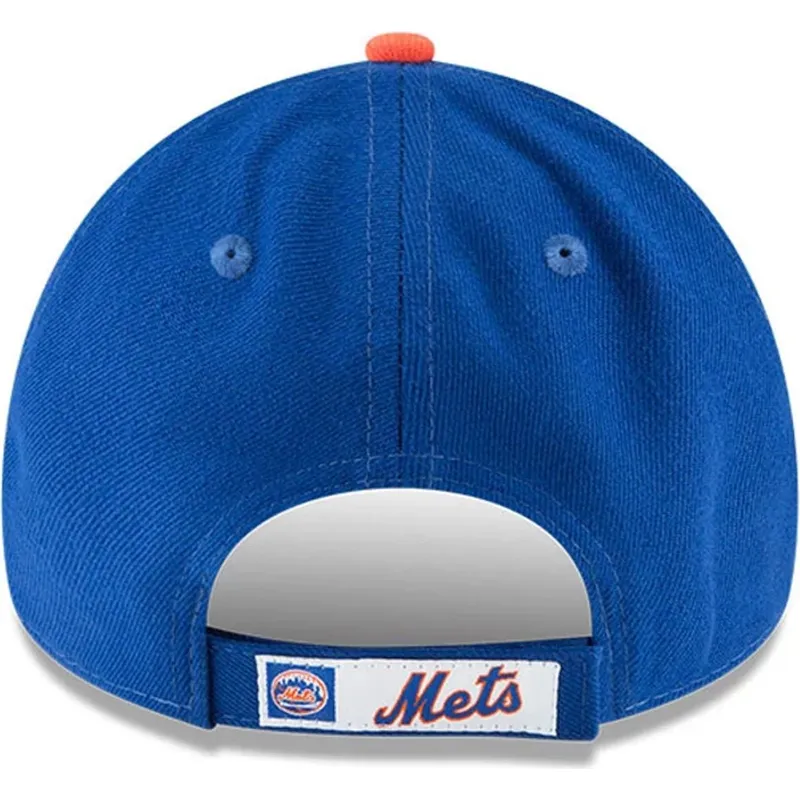kepure-islenkta-melyna-reguliuojama-juostele-9forty-the-league-new-york-mets-mlb-new-era