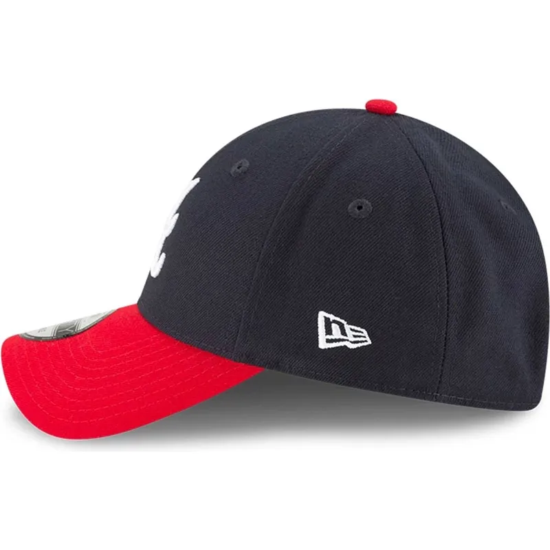 kepure-islenkta-tamsiai-melyna-reguliuojamas-9forty-the-league-atlanta-braves-mlb-new-era