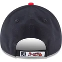 kepure-islenkta-tamsiai-melyna-reguliuojamas-9forty-the-league-atlanta-braves-mlb-new-era
