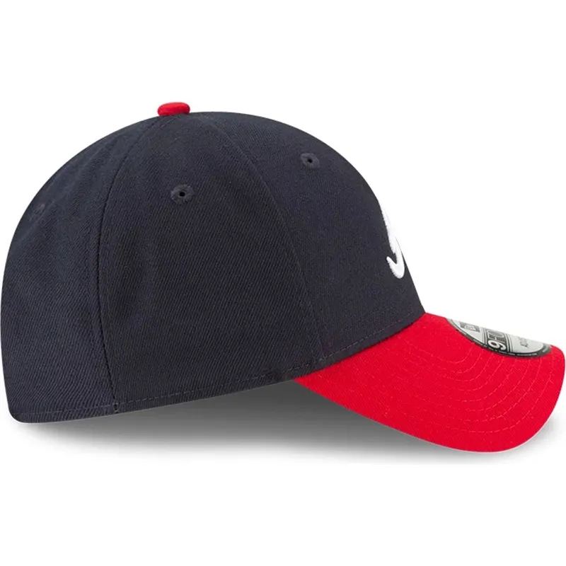 kepure-islenkta-tamsiai-melyna-reguliuojamas-9forty-the-league-atlanta-braves-mlb-new-era