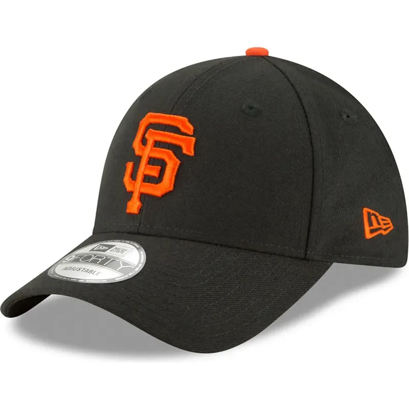 kepure-islenkta-juoda-reguliuojamas-9forty-the-league-san-francisco-giants-mlb-new-era