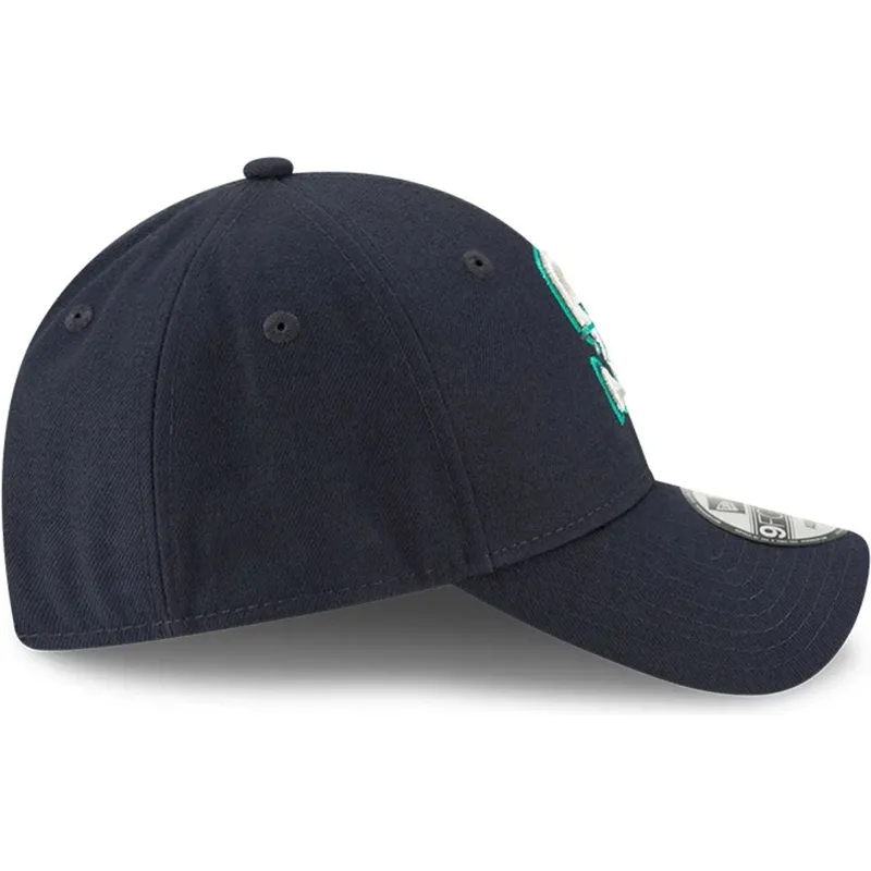 kepure-islenkta-tamsiai-melyna-reguliuojamas-9forty-the-league-seattle-mariners-mlb-new-era