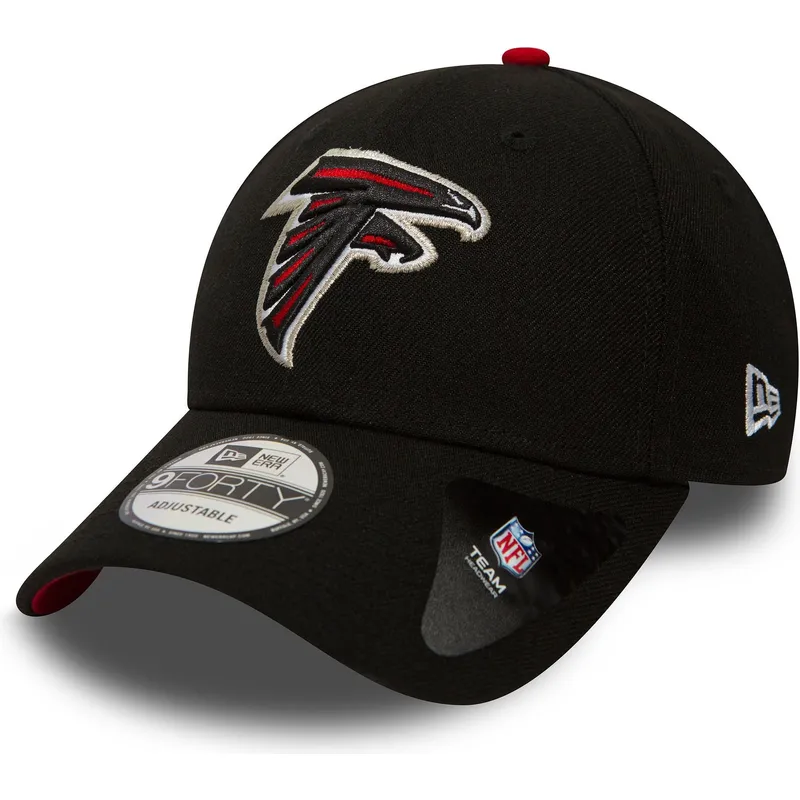 kepure-islenkta-juoda-reguliuojama-juostele-9forty-the-league-atlanta-falcons-nfl-new-era