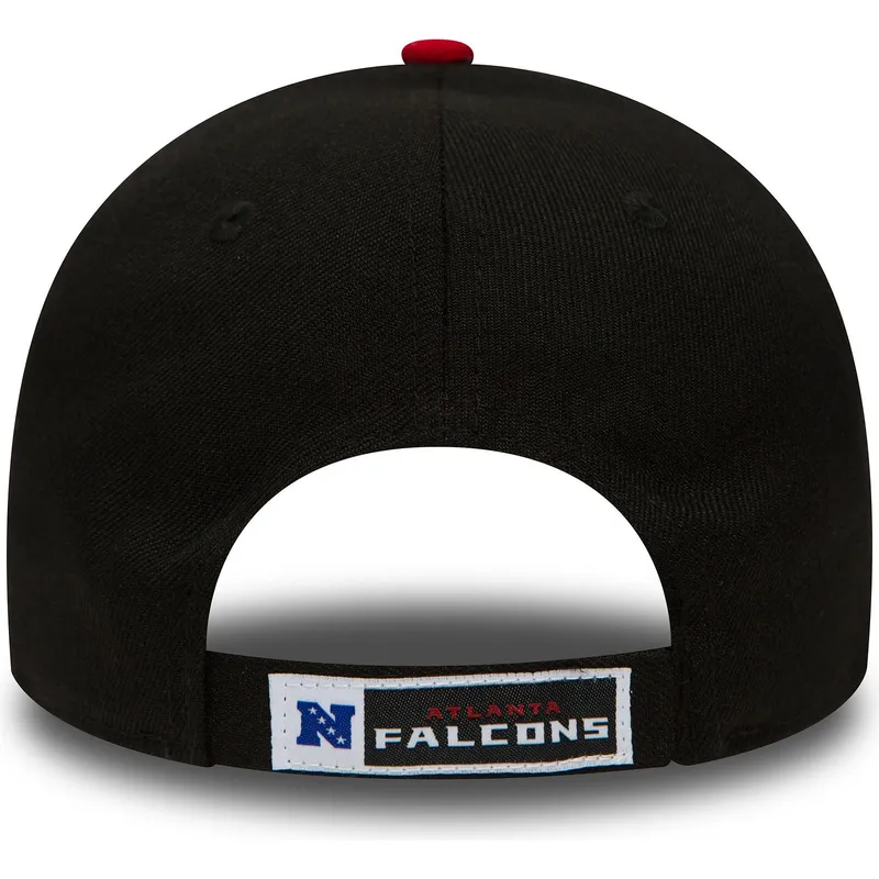 kepure-islenkta-juoda-reguliuojama-juostele-9forty-the-league-atlanta-falcons-nfl-new-era
